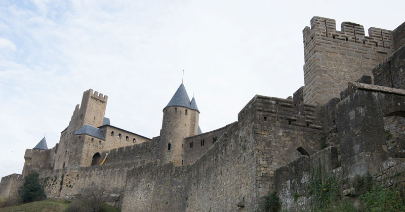 Vue de la cité médiévale de Carcassonne