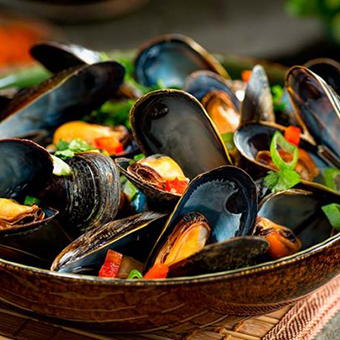 La brasucade de moules - Spécialité culinaire de l'Hérault